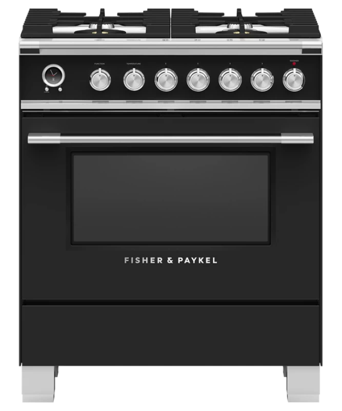 30" Series 9 Classic 4 Burner Dual Fuel Self-Cleaning Range