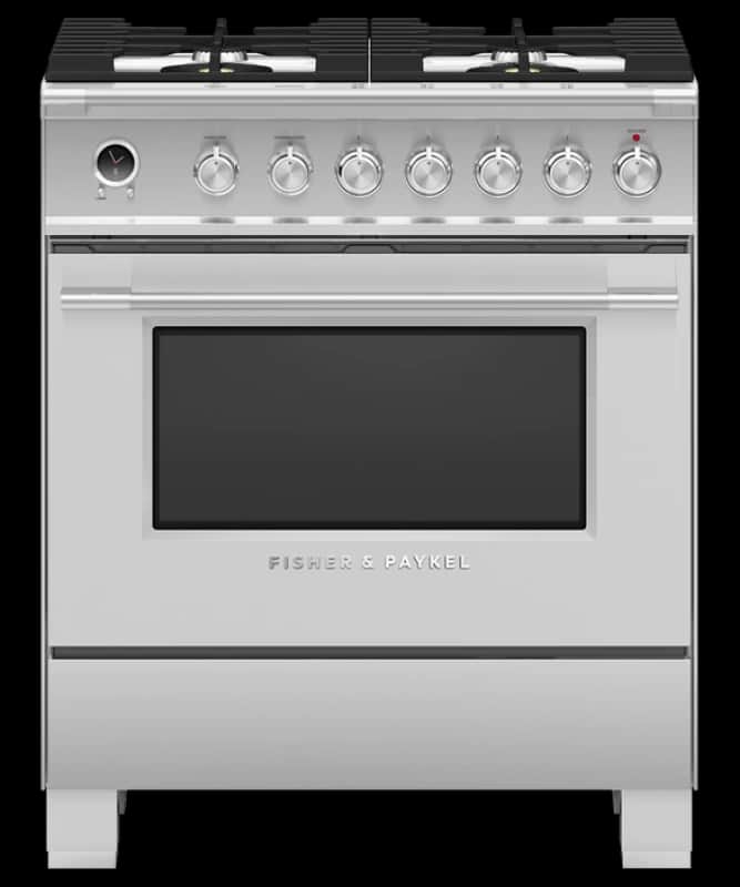 30" Series 9 Classic 4 Burner Dual Fuel Self-Cleaning Range