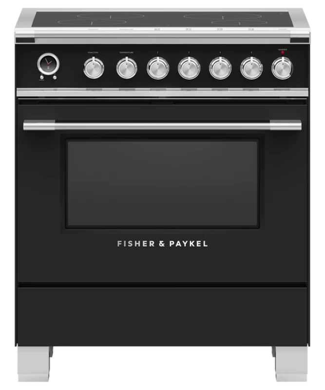 Induction Range, 30", 4 Zones, Self-cleaning