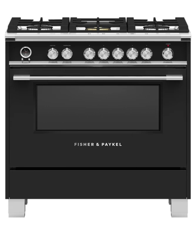 36" Series 9 Classic 5 Burner Dual Fuel Self-Cleaning Range