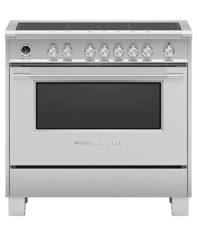 36" Series 9 Classic 5 Zone Induction Self-Cleaning Range, 2 SmartZones