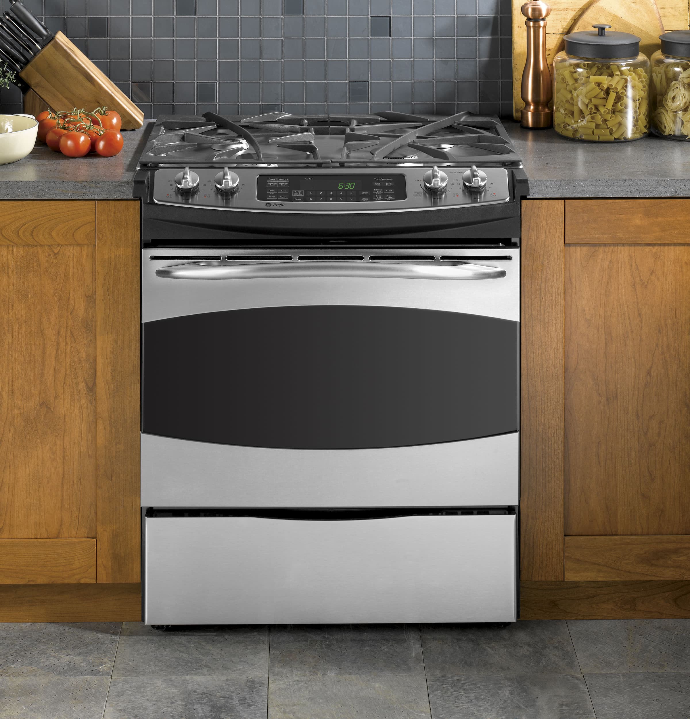 30" Dual Fuel Slide-In Range