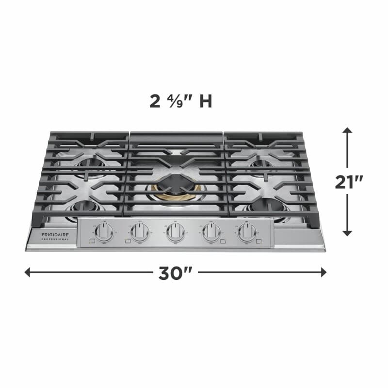 30" Gas Cooktop with PowerPlus