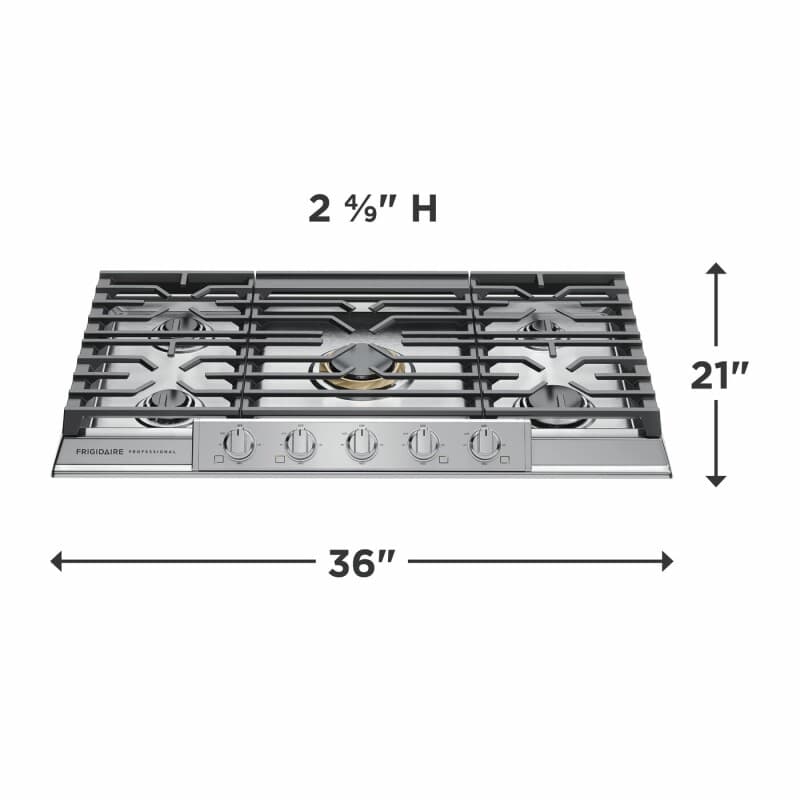 36" Gas Cooktop with PowerPlus