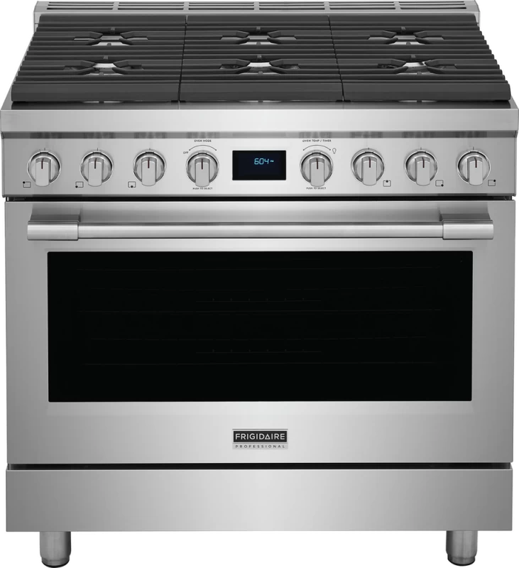 36'' Dual-Fuel Freestanding Range