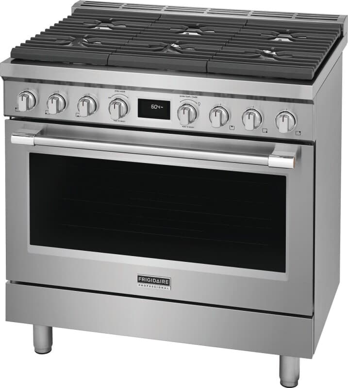 36" Dual-Fuel Freestanding Range