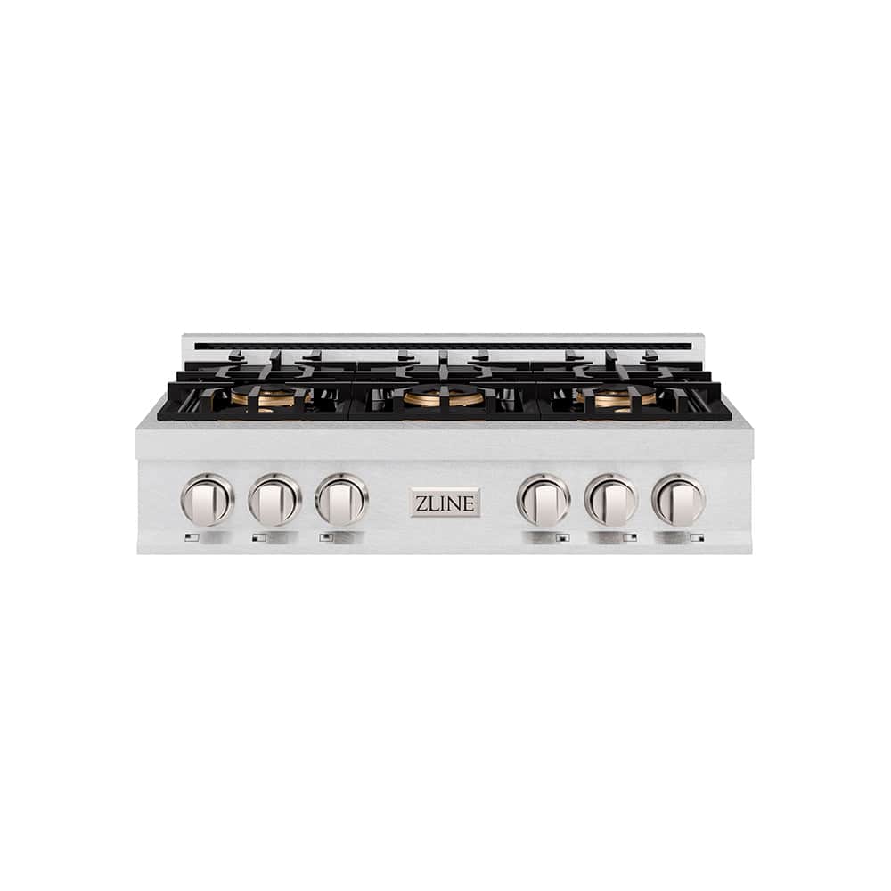 36 In. Classic Gas Rangetop With 6 Burner Duopro™ Cooktop In Satin Stainless Steel