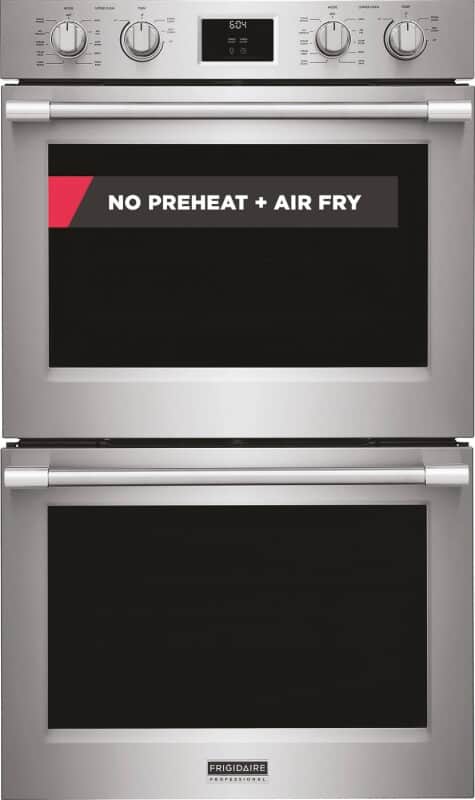 30" Double Wall Oven with No Preheat + Air Fry
