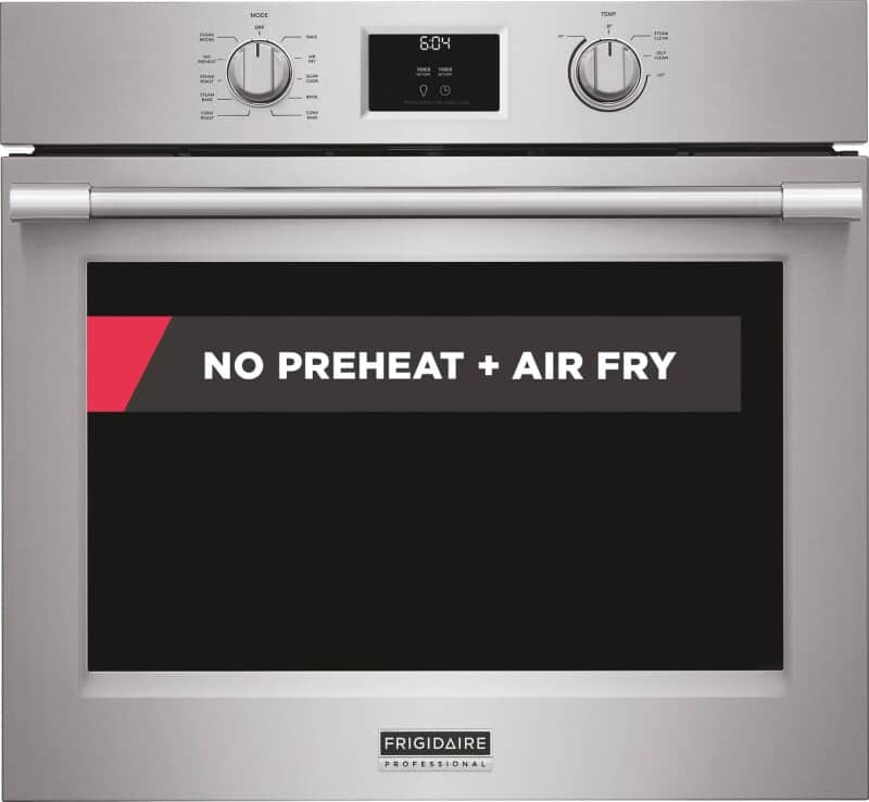 30" Single Wall Oven with No Preheat + Air Fry