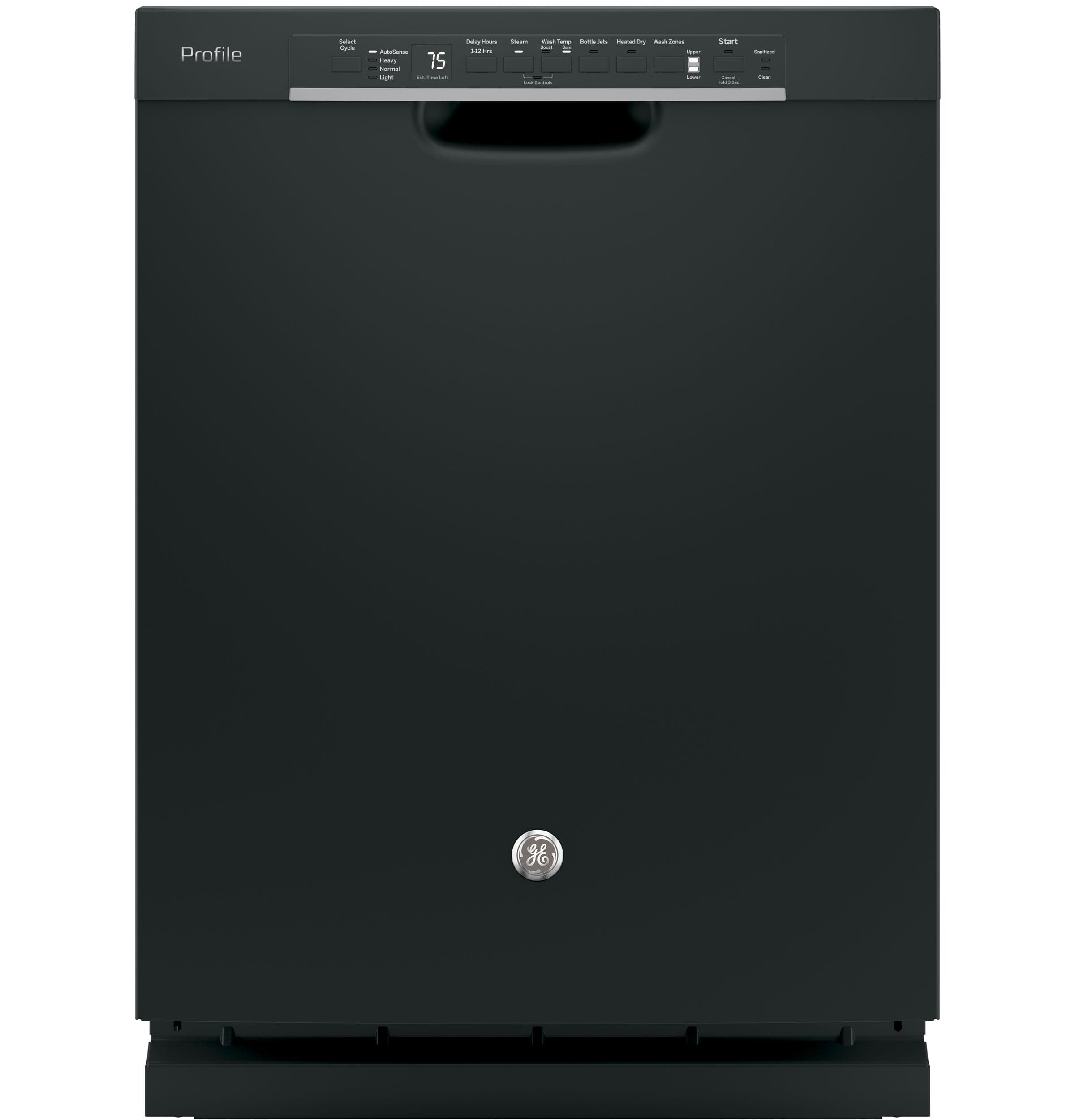 Stainless Steel Interior Dishwasher with Front Controls