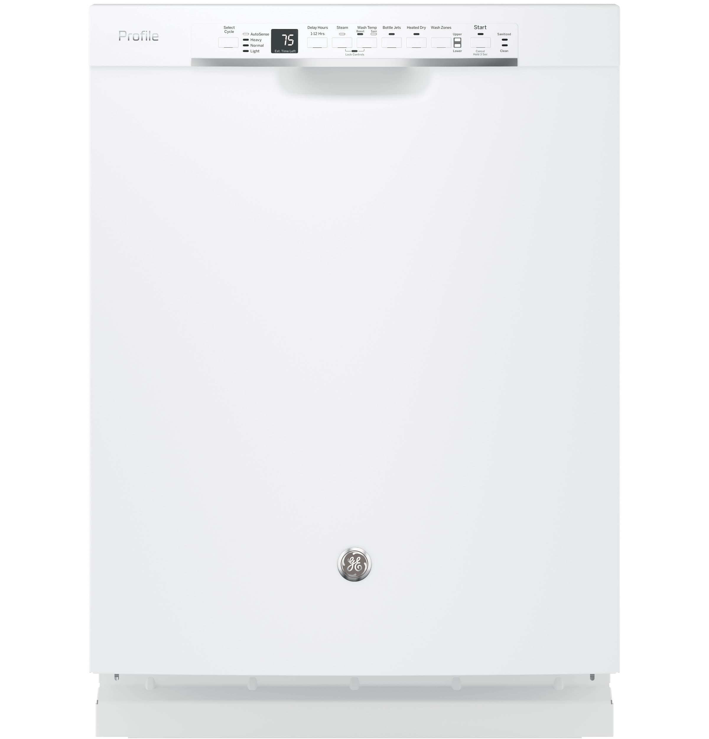 Stainless Steel Interior Dishwasher with Front Controls
