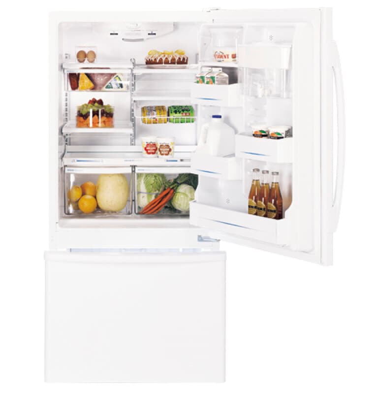 18.1 Cu. Ft. Bottom-Freezer Drawer Refrigerator with drawer