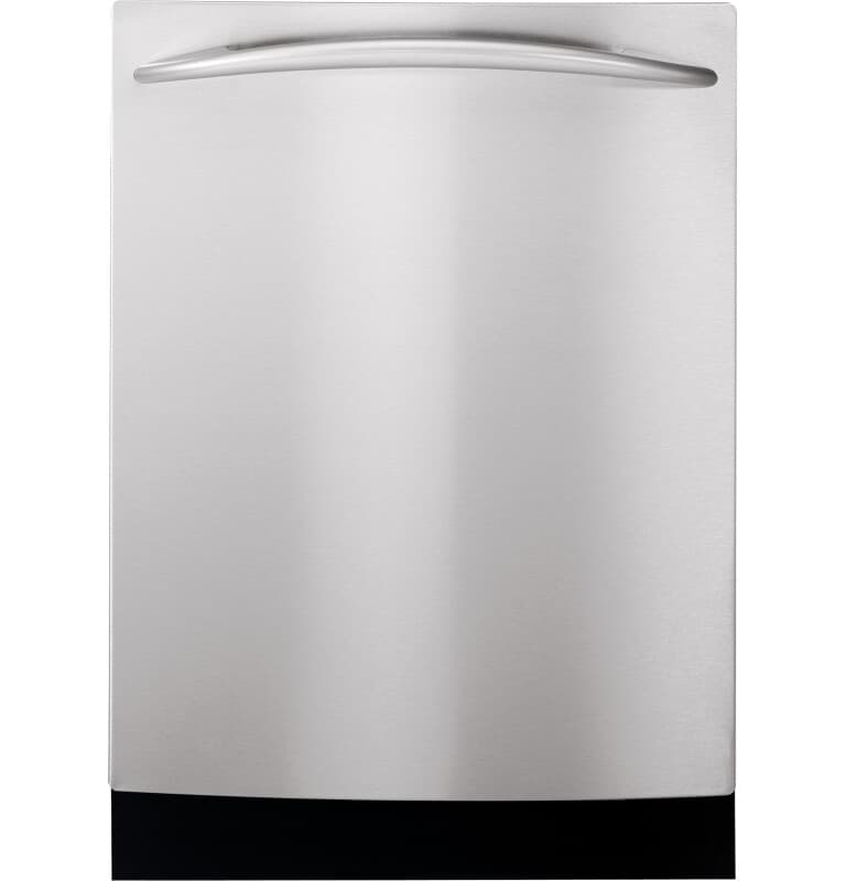 Stainless Interior Built-In Dishwasher with Hidden Controls