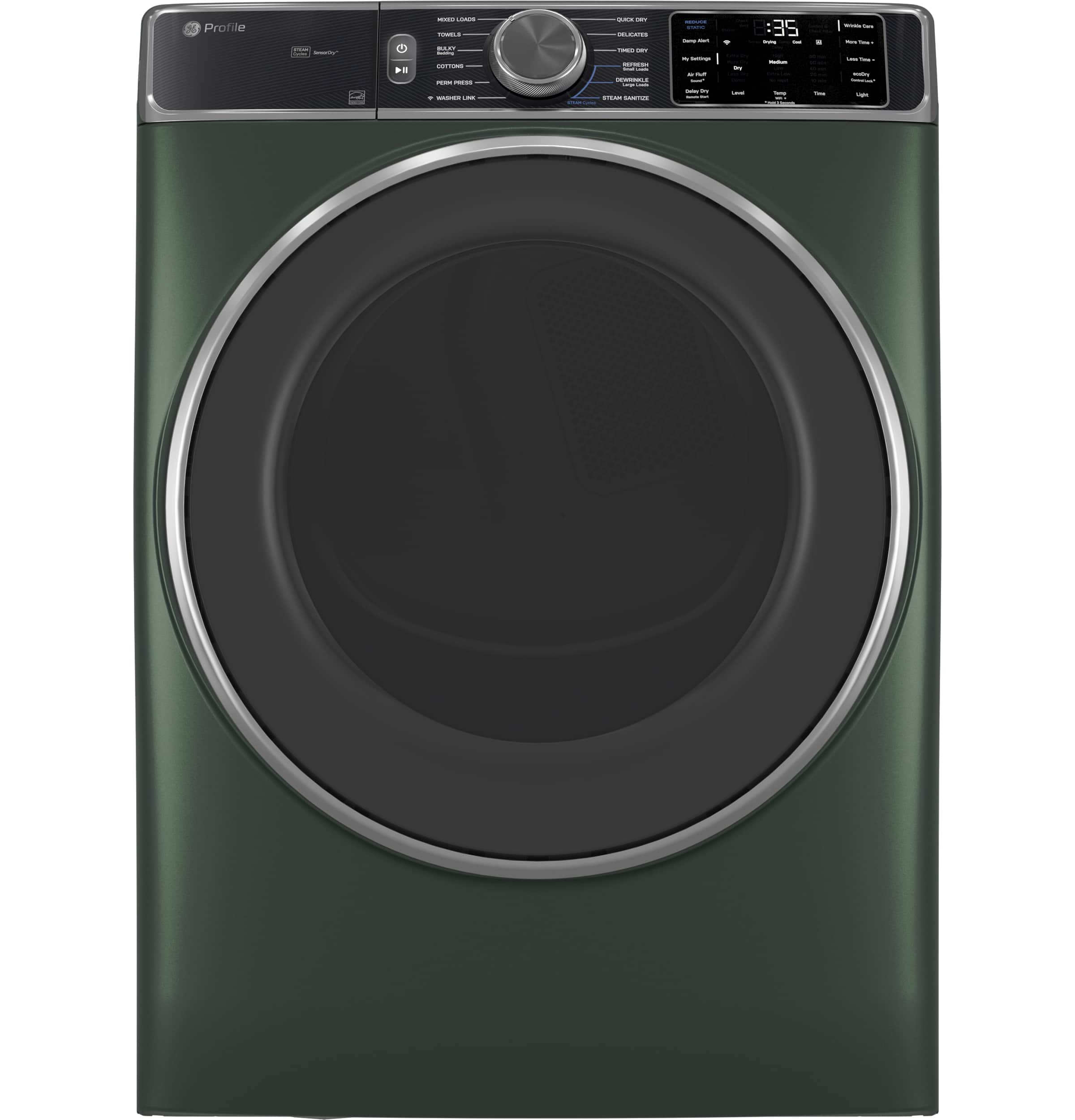 7.8 cu. ft. Capacity Smart Front Load Gas Dryer with Steam and Sanitize Cycle