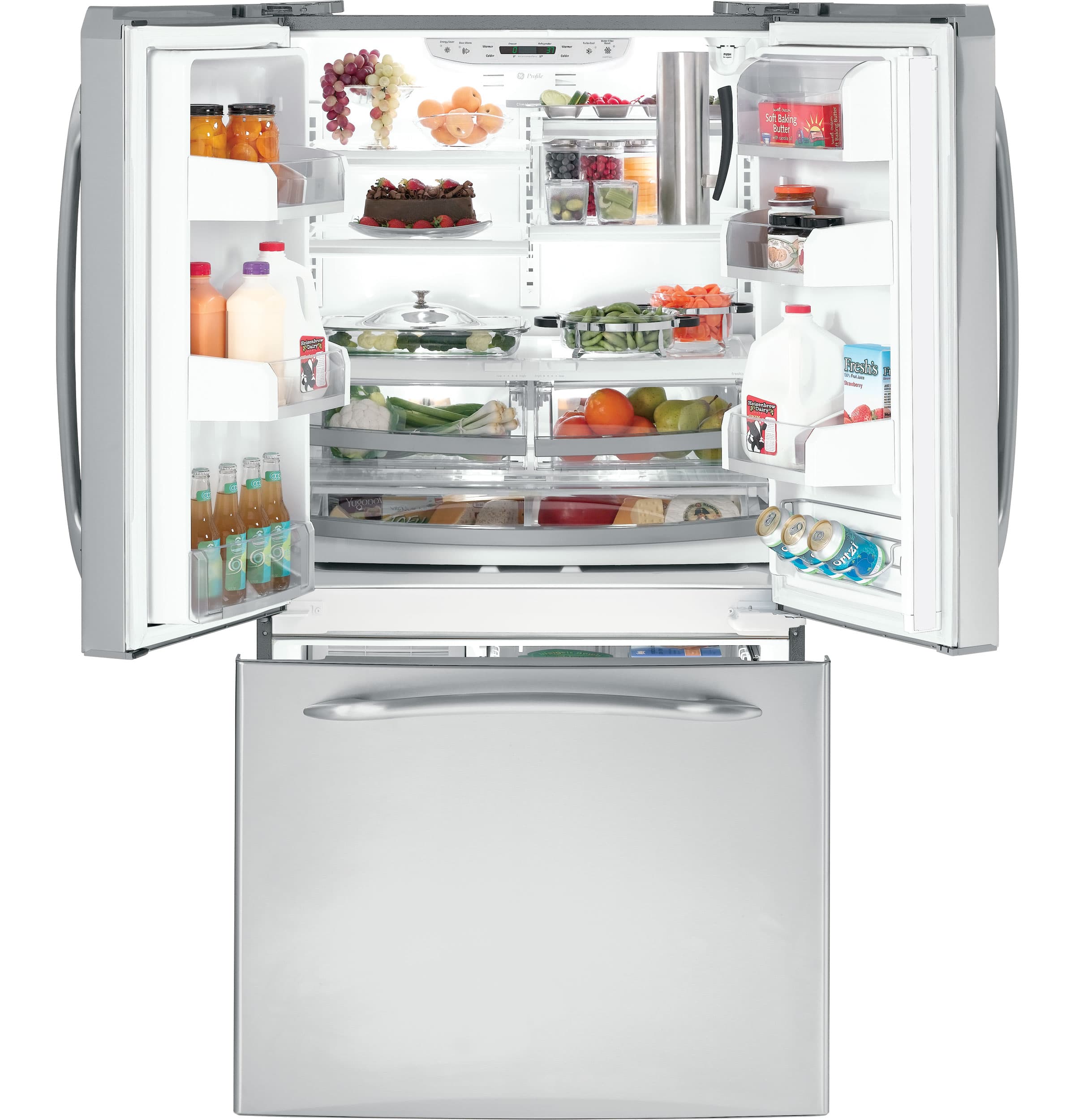 25.1 Cu. Ft. French-Door Refrigerator with Icemaker