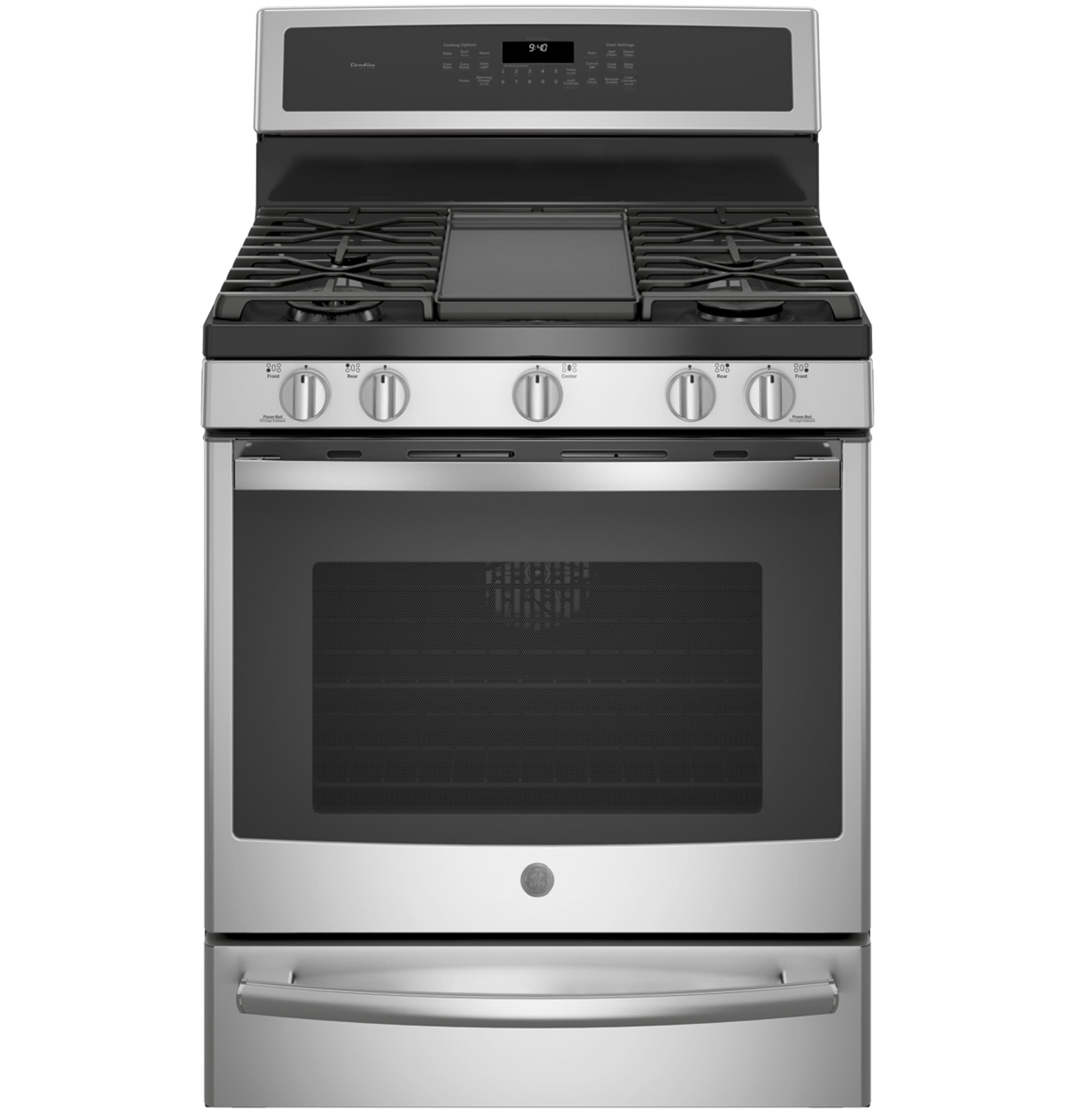30" Smart Free-Standing Gas Convection Range with Warming Drawer