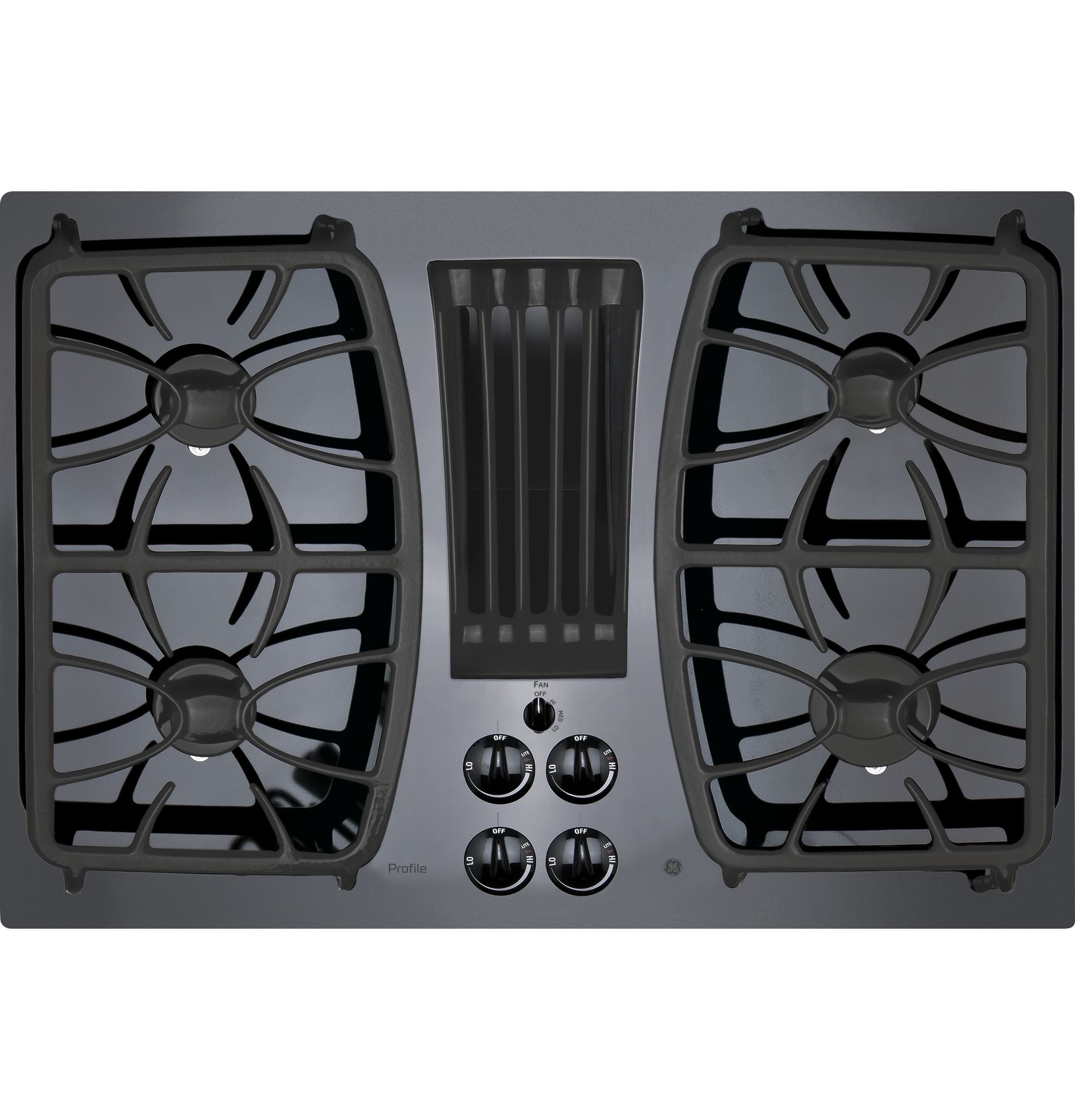 30" Built-In Gas Downdraft Cooktop