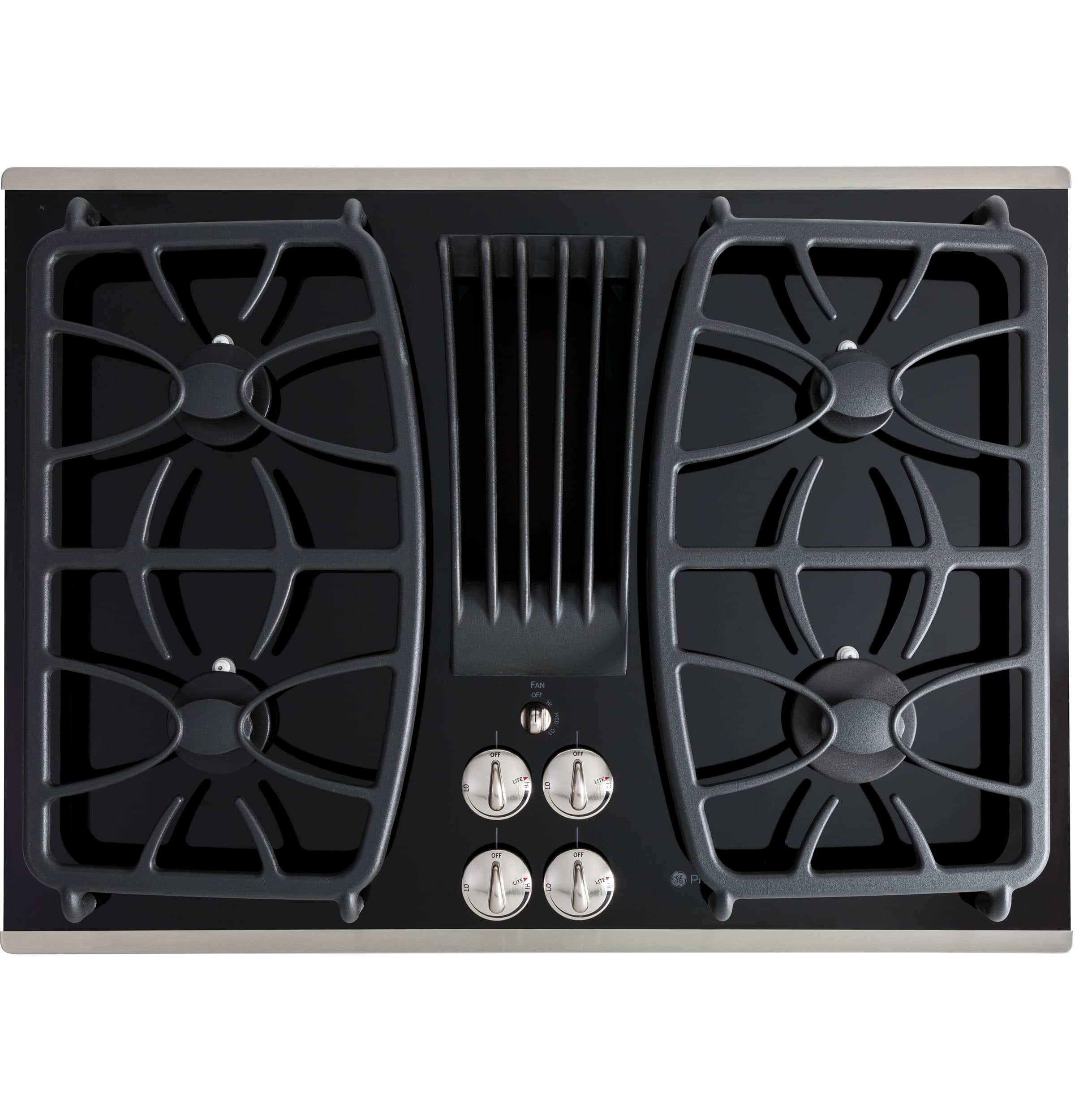 30" Built-In Gas Downdraft Cooktop
