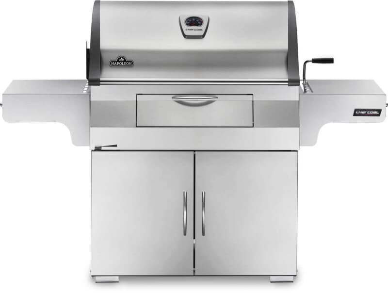 Professional 605 Charcoal Cart Full Size Cart Grill