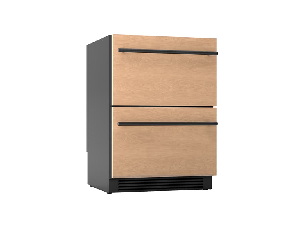Zephyr Presrv Refrigerator & Freezer Drawers Panel-Ready 2 Zones