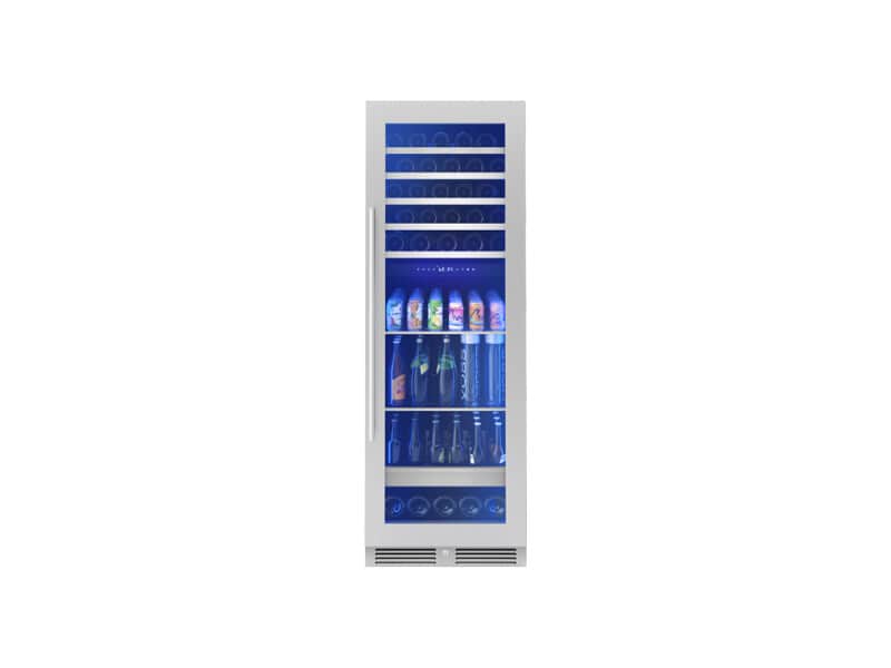 24" Full Size Dual Zone Wine & Beverage Cooler