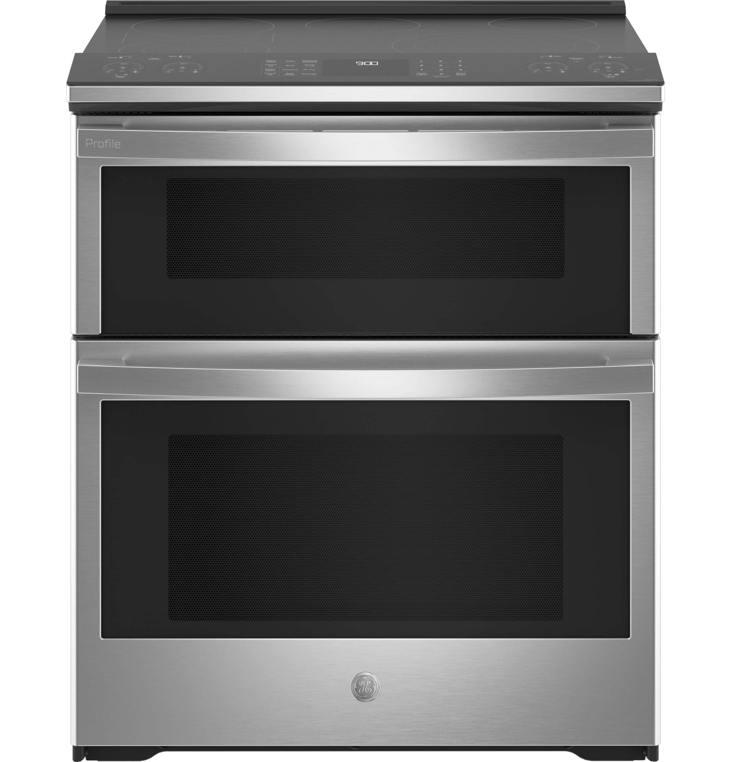 30" Smart Slide-In Electric Double Oven Convection Fingerprint Resistant Range