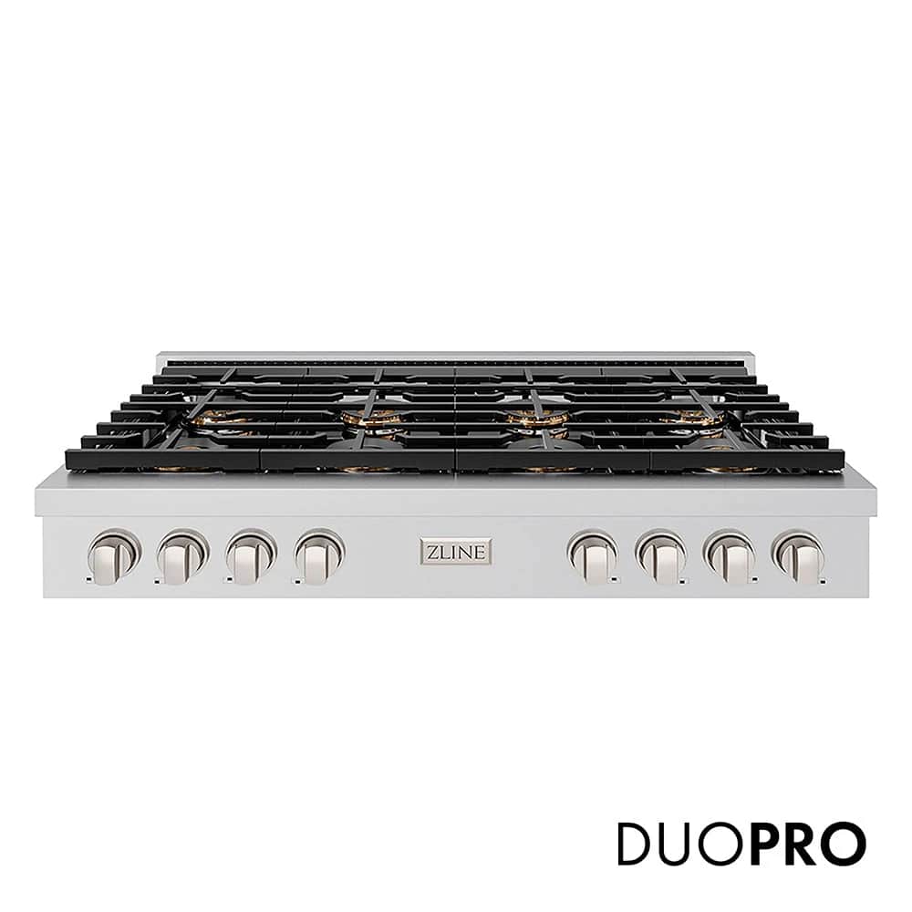 48 In. Paramount Gas Rangetop With 8 Burner Duopro™ Cooktop In Stainless Steel