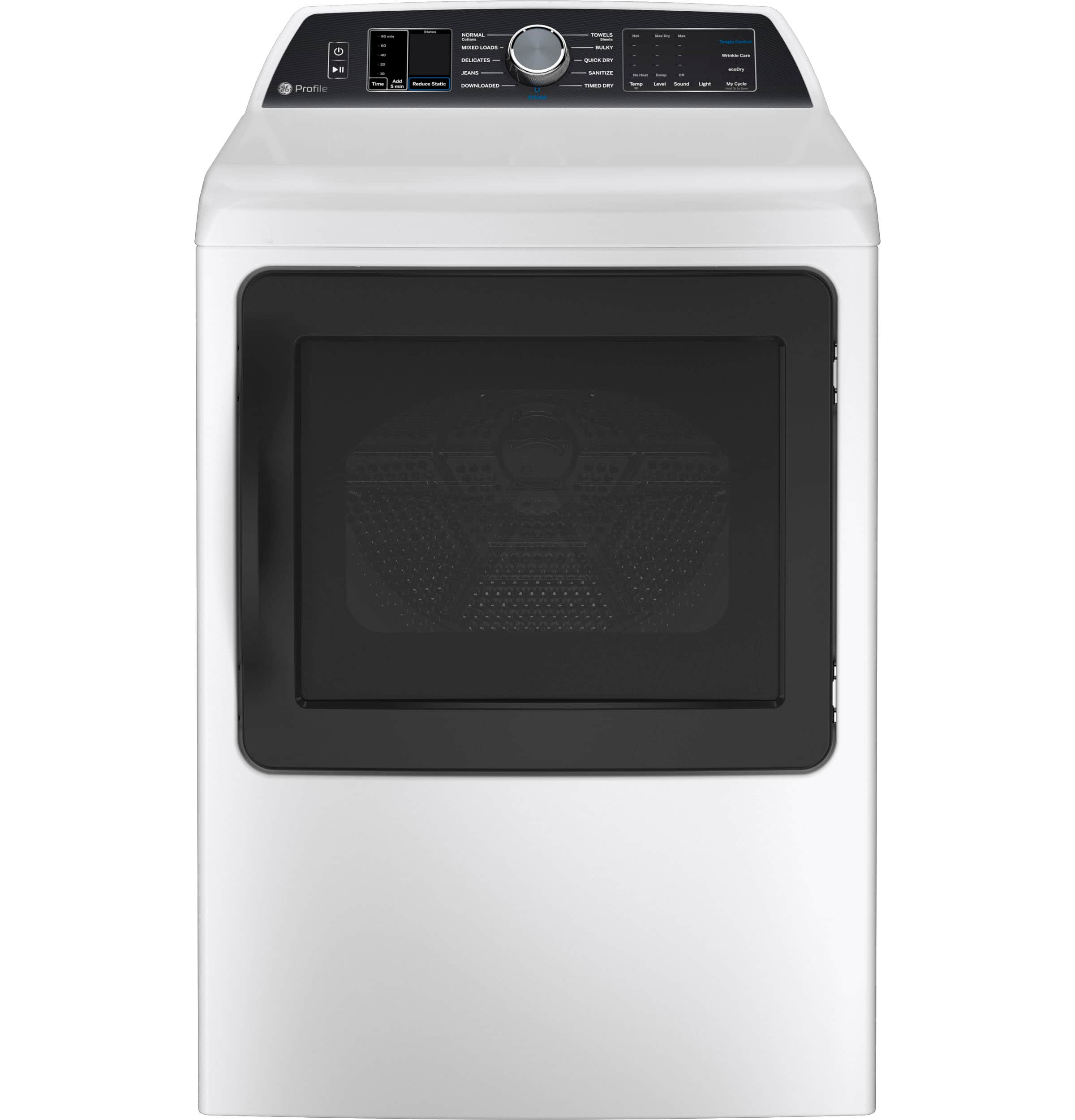 7.4 cu. ft. Capacity Smart aluminized alloy drum Gas Dryer with Sanitize Cycle and Sensor Dry