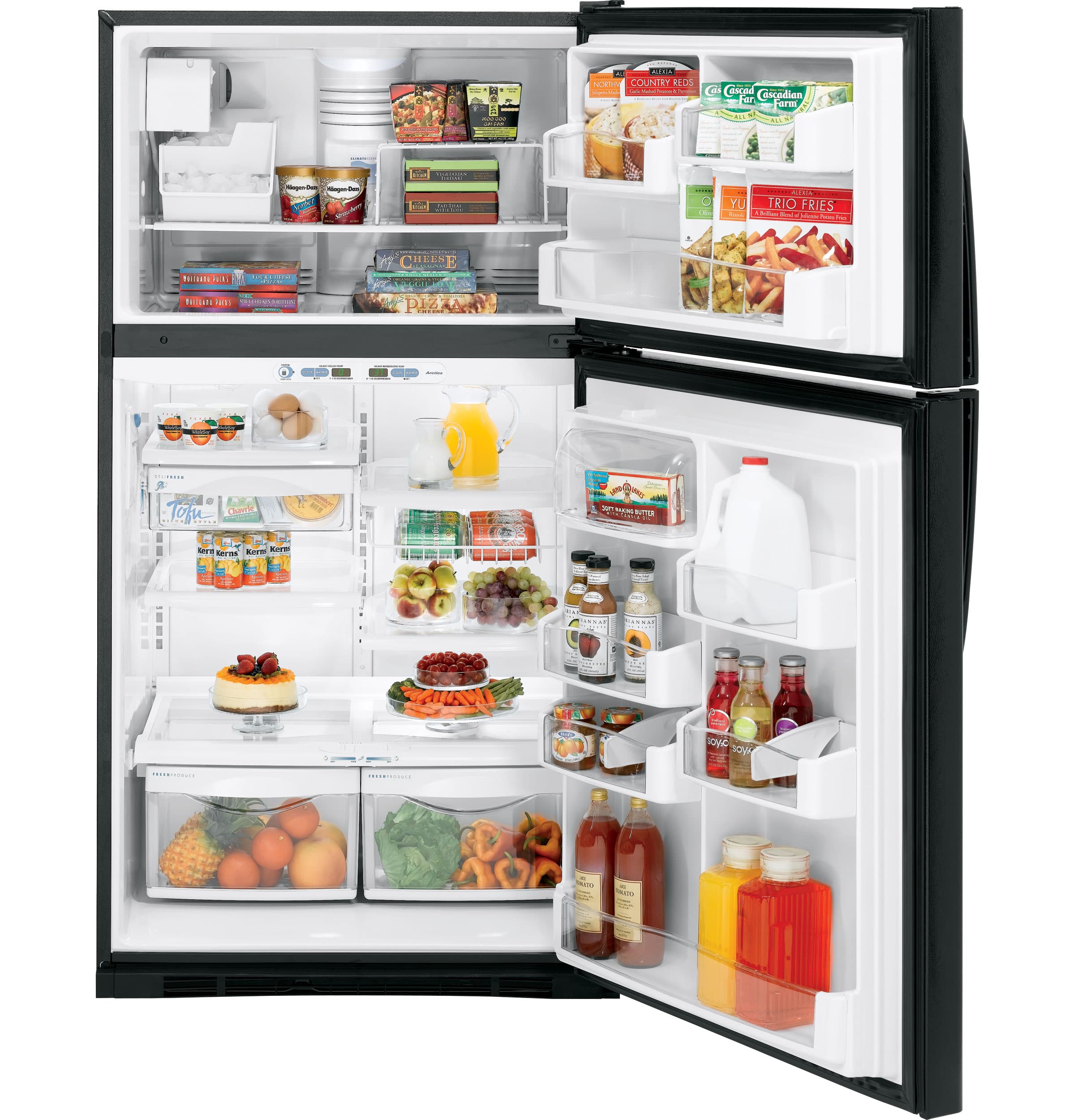 21.7 Cu. Ft. Top-Freezer Refrigerator with Internal Dispenser