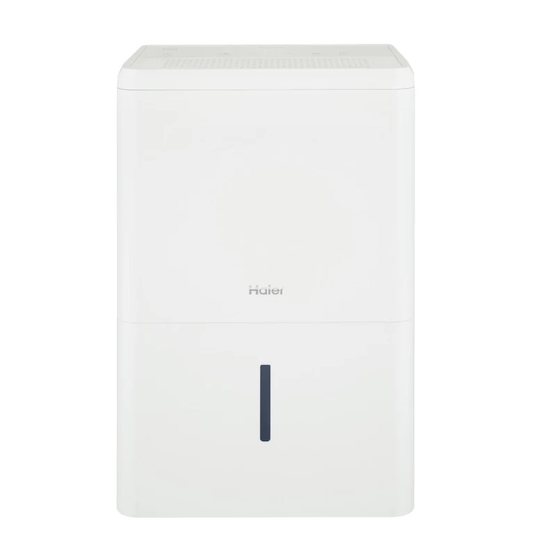Haier ENERGY STAR® 50 Pint Portable Dehumidifier with Smart Dry for Wet SpacesHaier ENERGY STAR® 50 Pint Portable Dehumidifier with Smart Dry for Wet Spaces