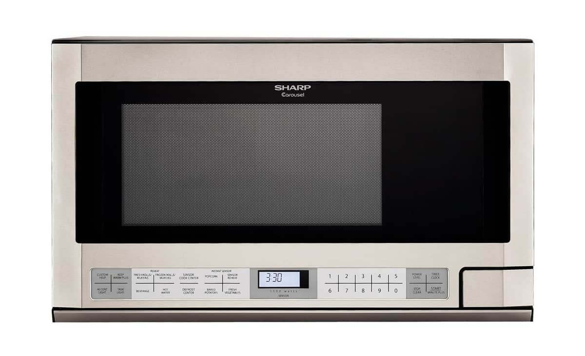 1.5 Cu. Ft. 1100w Stainless Steel Over-the-counter Carousel Microwave Oven
