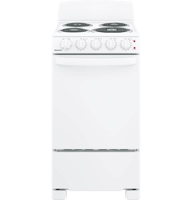 Energy Star® 20" Electric Free-standing Front-control Electric Range