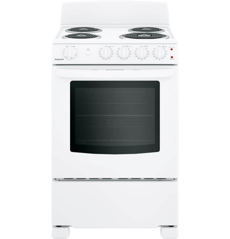 Energy Star® 24" Electric Free-standing Front-control Range