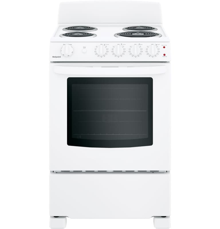 Energy Star® 24" Electric Free-standing Front-control Range