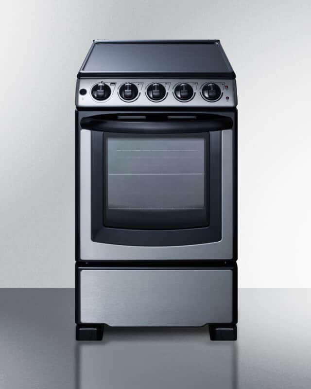 20" Wide Electric Smooth-Top Range