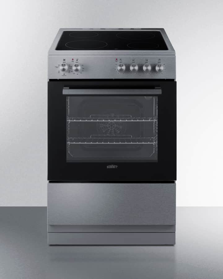 24" Wide Electric Smooth-Top Range