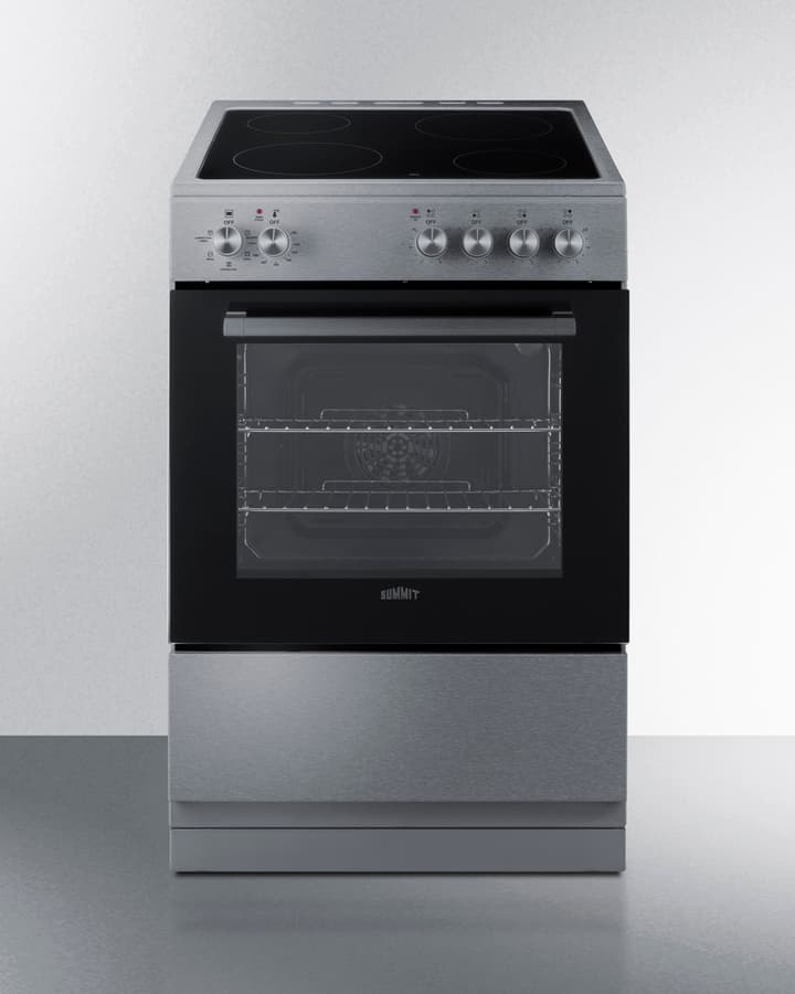 24" Wide Electric Smooth-Top Range