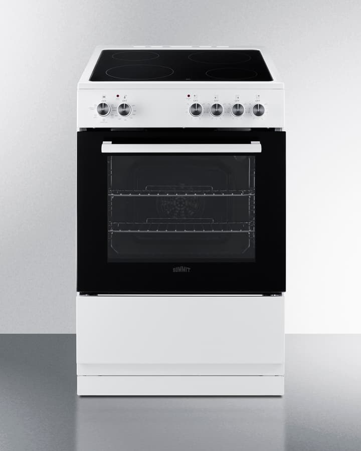 24" Wide Electric Smooth-Top Range