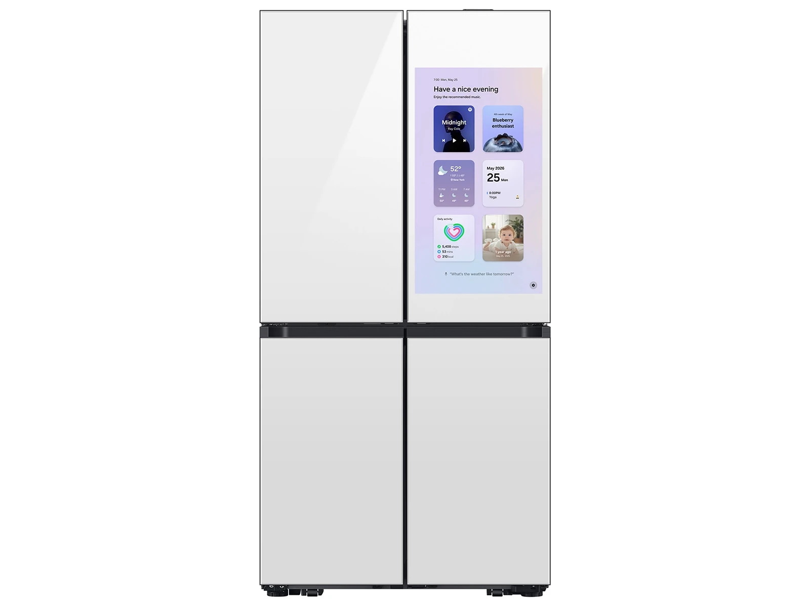 Bespoke AI 4-Door Flex™ Family Hub™ 32" | AI Vision & Auto Open Door | 23 cu.ft.
