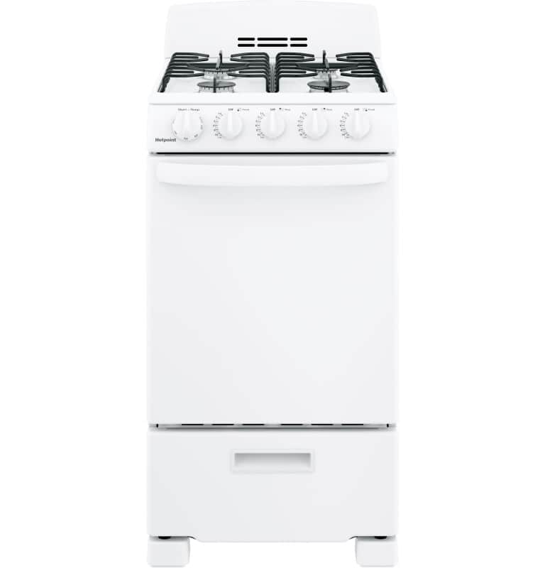 20" Front-control Free-standing Gas Range With Sealed Burners