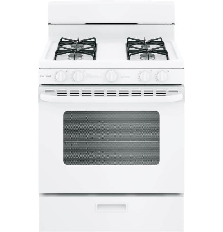 30" Free-standing Gas Range With Cordless Battery Ignition