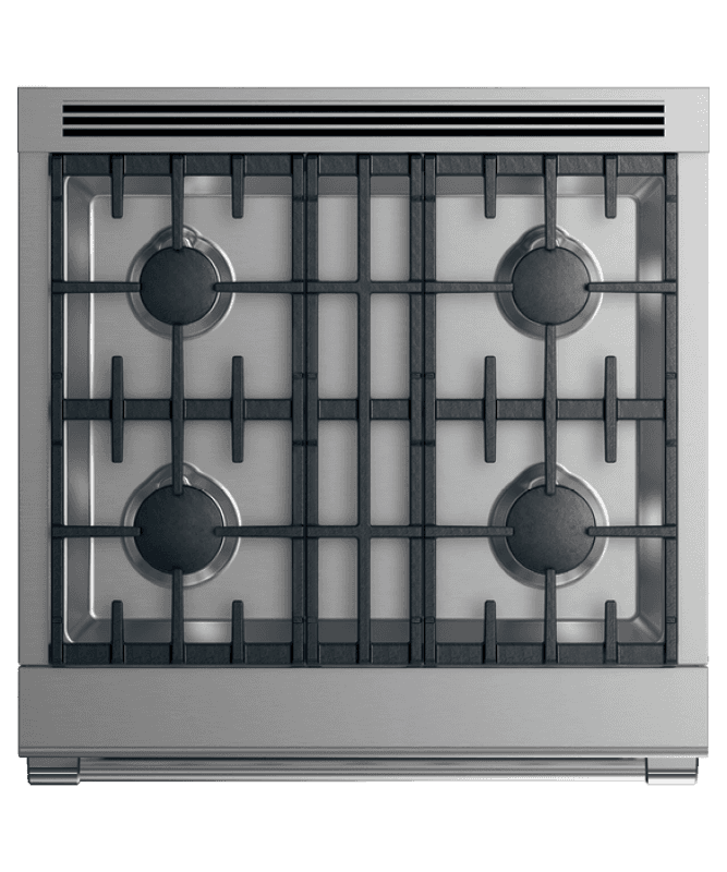 30" Series 7 Professional 4 Burner Gas Range, LPG