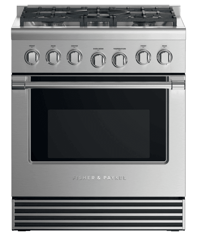 30" Series 7 Professional 5 Burner Gas Range, LPG