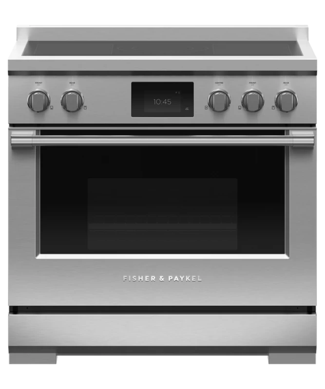 36" Series 9 Professional 5 Zone Induction Self-Cleaning Range, 2 SmartZones