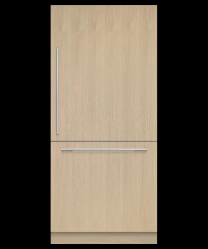 Fisher Paykel Integrated Refrigerator Freezer, 36", Ice