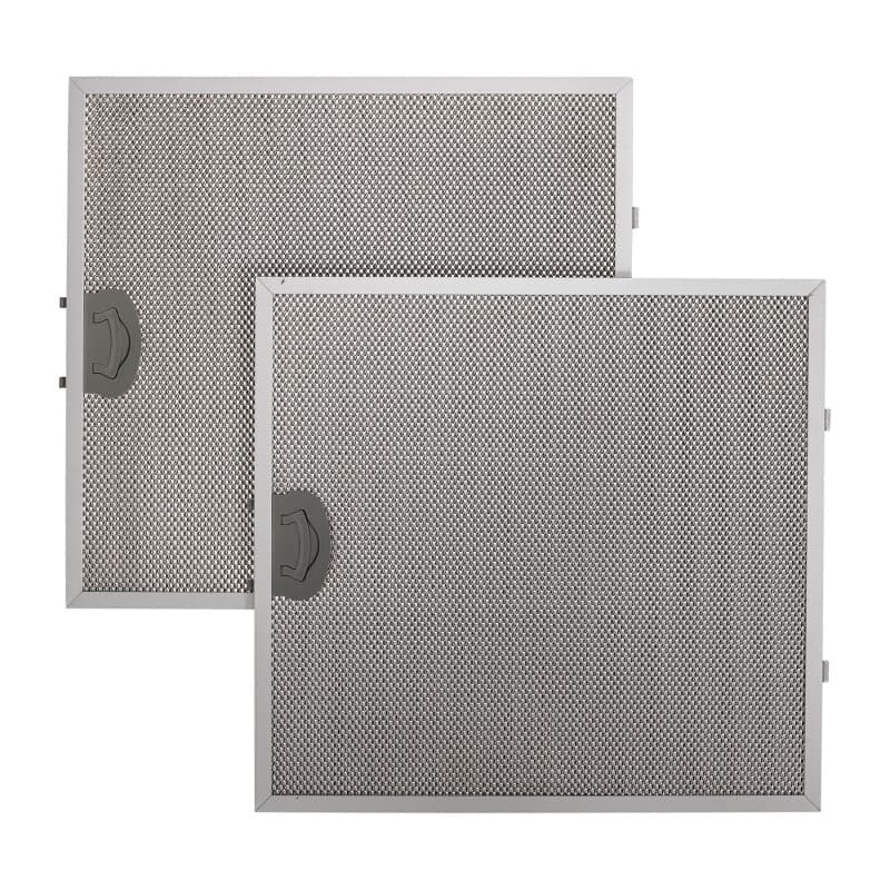 Broan-NuTone Genuine Replacement Aluminum Filter for Range Hoods, 13-5/16" x 14-3/16", Fits Select Models, (2-Pack)