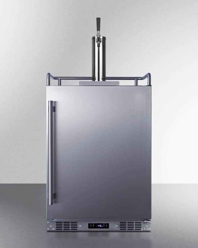 24" Wide Built-In Outdoor Beer Kegerator