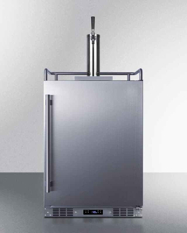 24" Wide Built-In Outdoor Beer Kegerator