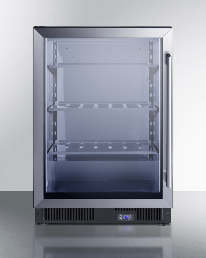 24" Wide Commercial Display Freezer