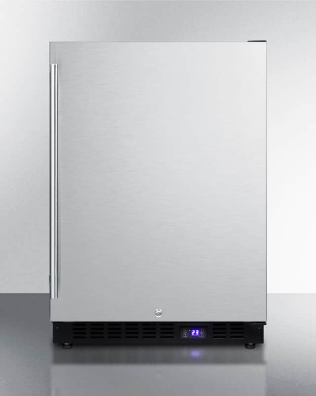 24" Wide Built-In All-Freezer With Icemaker